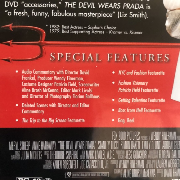 The Devil Wears Prada DVD Widescreen Edition - Picture 6 of 8